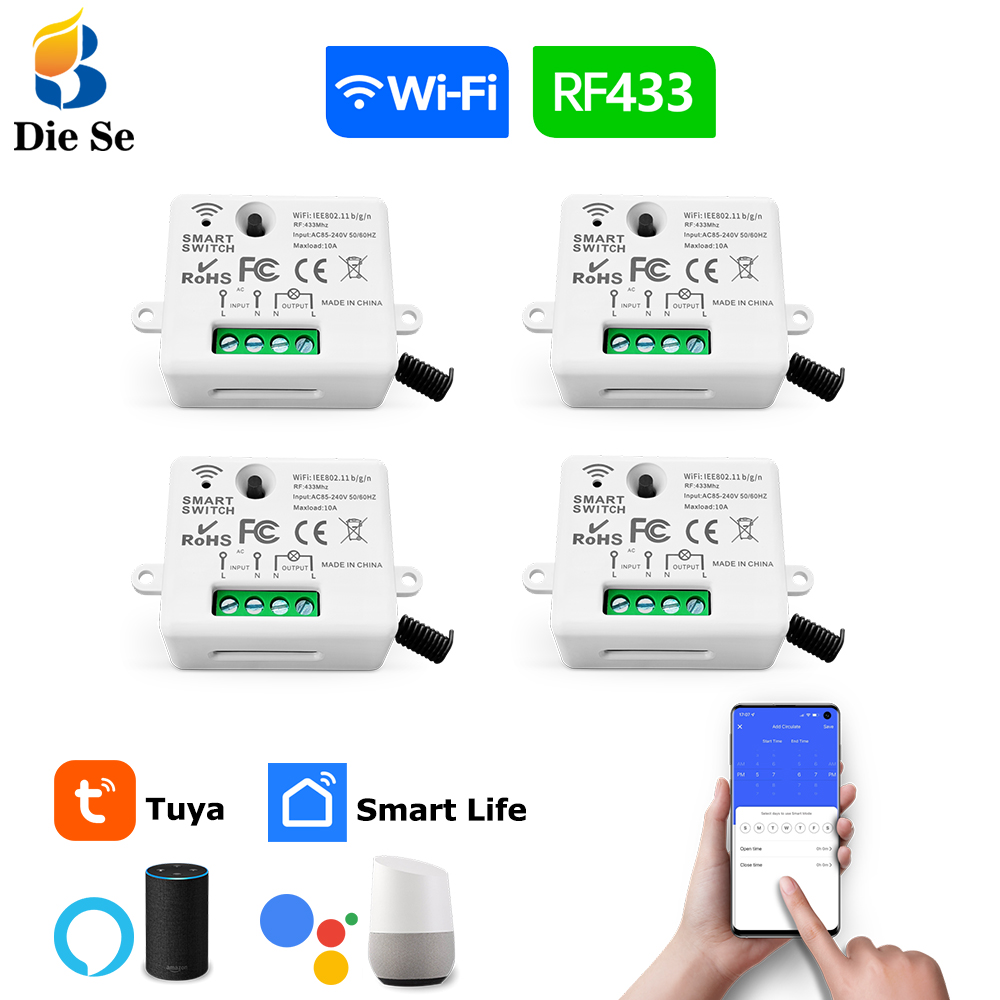 Home Automation Industry - Tuya wifi interruptor de luz inteligente