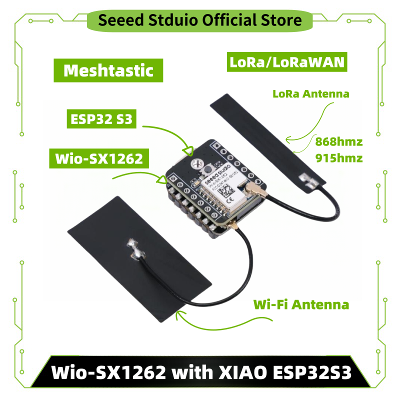 Home Automation Arduino - Módulo LoRa ESP32 S3 LoRa Meshtastic