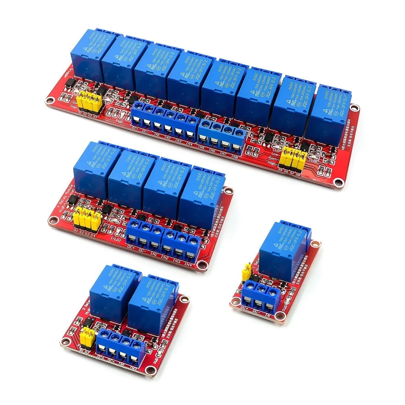 Relay 8 Channel Board - Escudo de placa de módulo de
