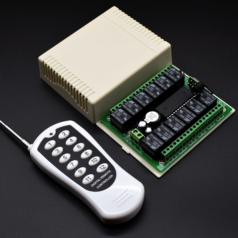 Shelly Relay Module - 24v & 12v dc 12 canais