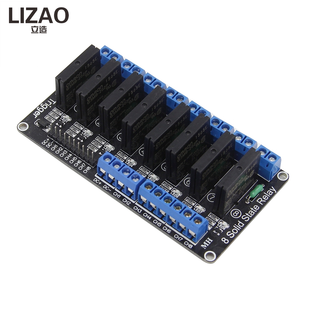 Módulo de Relé de Estado Sólid - Relay 8 Channel Board avaliação e preço